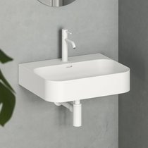 Lavabo mural Ceramic Slim Wall R, N