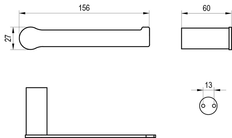 Dérouleur de papier WC Fold FN 400