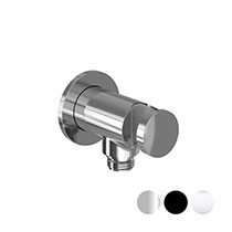 Support douchette en laiton avec sortie d'eau